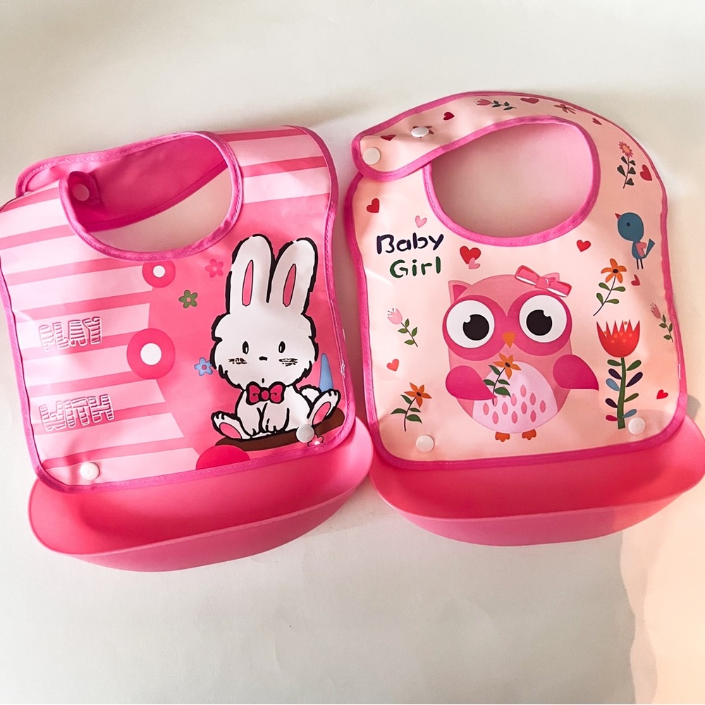 Shein Baby Plastic Bibs